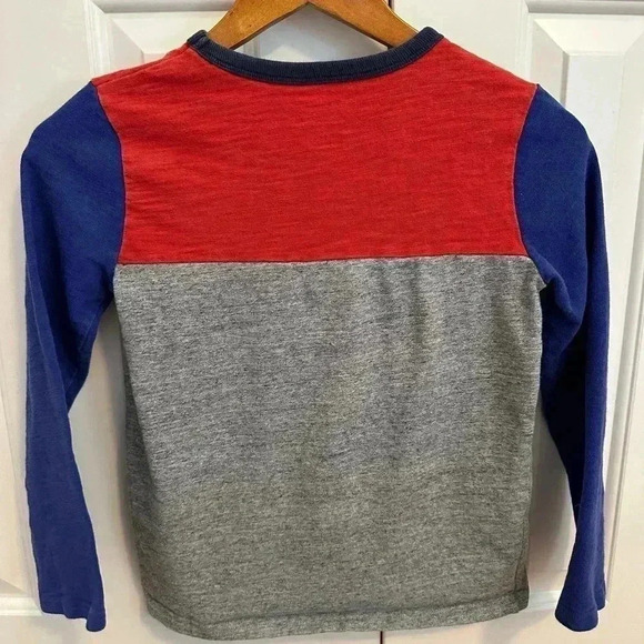 Mini Boden Boys' Long Sleeve Color Block Shirt Size 9-10 years - Picture 4 of 8